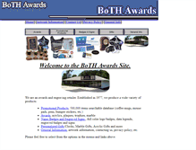 Tablet Screenshot of bothawards.com